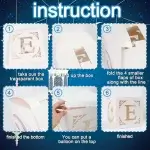 EID Decoration Boxes with 3pcs Warm Lights: Paper Boxes for Eid Festivals - Image 6